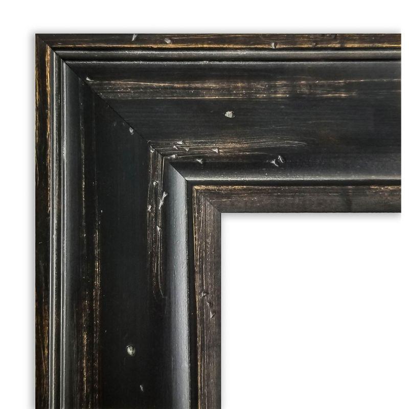 Amanti Art Rustic Pine Non-Beveled Wood Bathroom Wall Mirror Wall Mirror