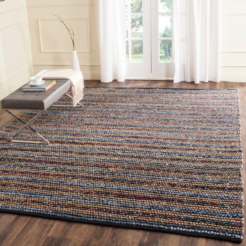 Cape Cod CAP361 Hand Woven Area Rug - Blue/Multi - 8'x10' - Safavieh.