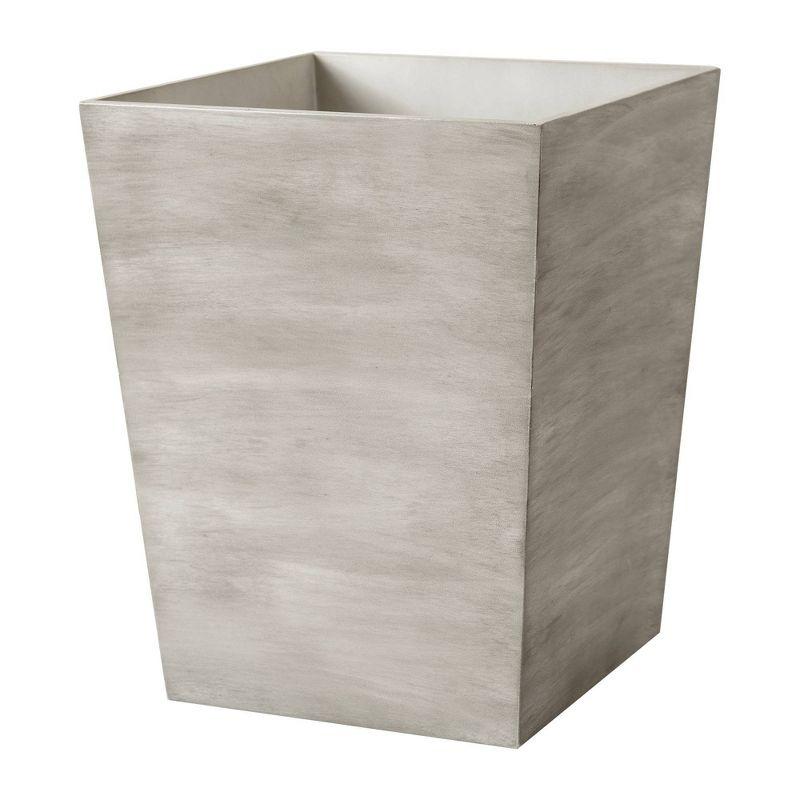 Solid Wood Open Waste Basket