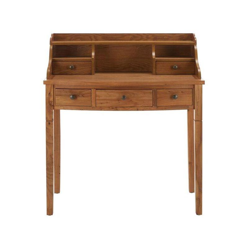Landon Writing Desk - AMH6516 - Oak - Safavieh Couture