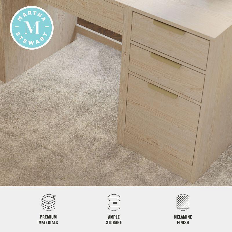 Martha Stewart Martha Stewart Kayden Home Office Modular 3 Drawer File Cabinet