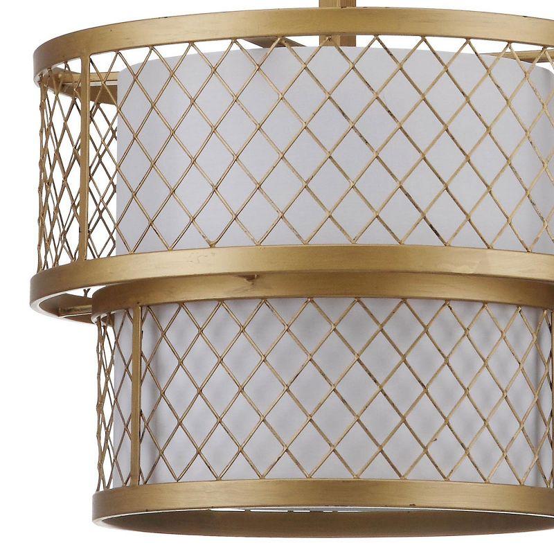 Evie Mesh Pendant Light - LIT4200 - Gold - Safavieh