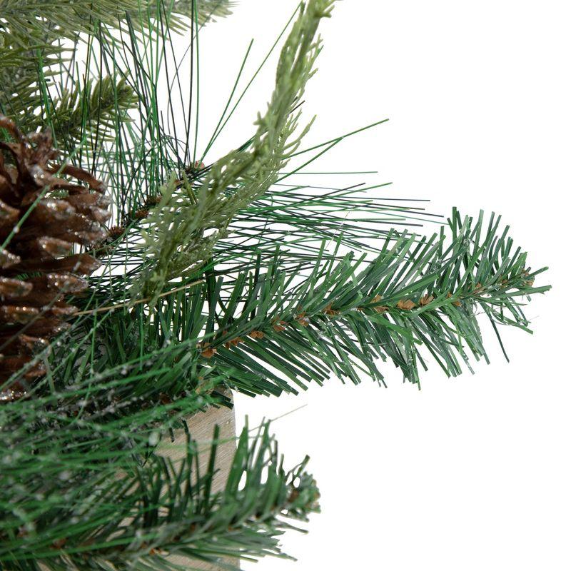 Northlight Mixed Pine with Pine Cones and Berries Christmas Floral Arrangement - 20"