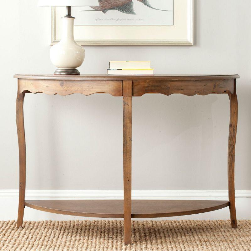 Christina Console - AMH6610E - Brown - Safavieh Couture