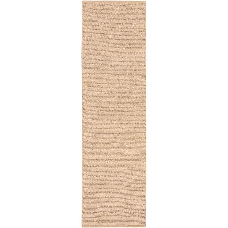 Nourison Hand Woven Natural Jute Rug Bleached 2'3" x 8'