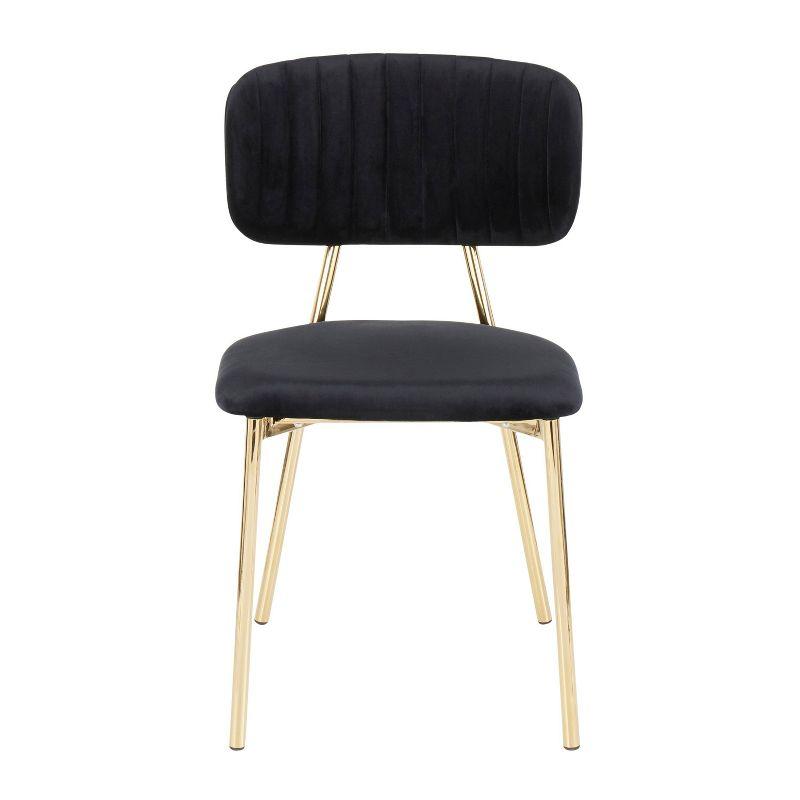 Set of 2 Bouton Contemporary Glam Chair - LumiSource