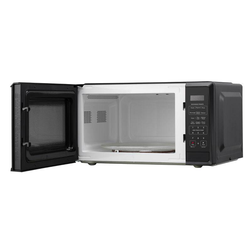 Kenmore 1.1 cu ft Microwave - Black: Countertop Oven, 1000W, Child Lock, 6 Programs, 1 Year Warranty