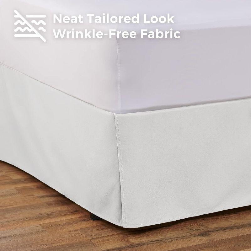 Shopbedding Blissford Tailored Bed Skirt with Split Corner