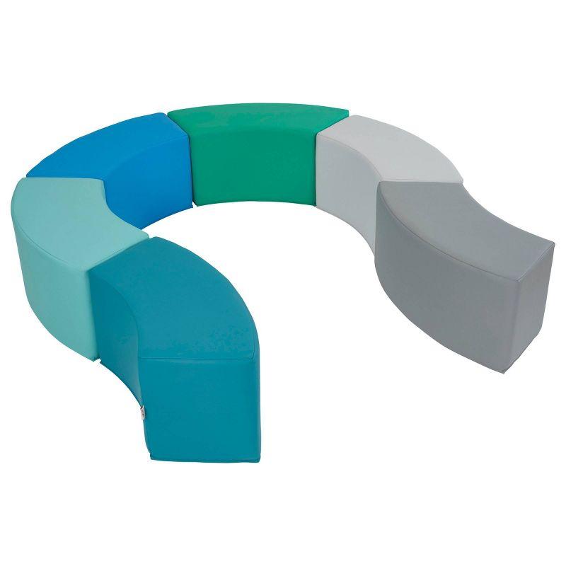 Factory Direct Partners 6pc SoftScape Ring Around Kids' Seating Set