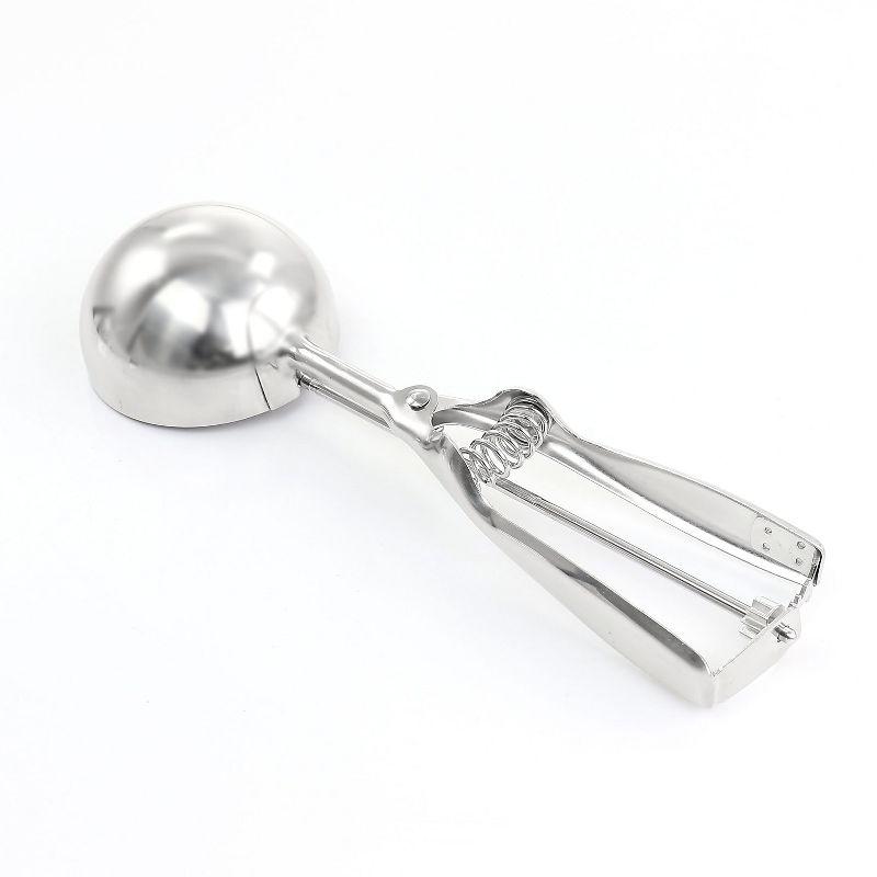 Stainless Steel Kitchen Scoop with Squeeze Trigger