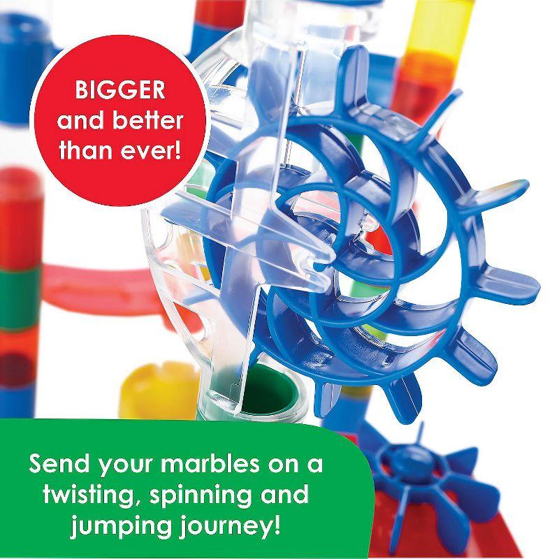 MindWare Mega Marble Run: 215-Piece Set - Building Toys