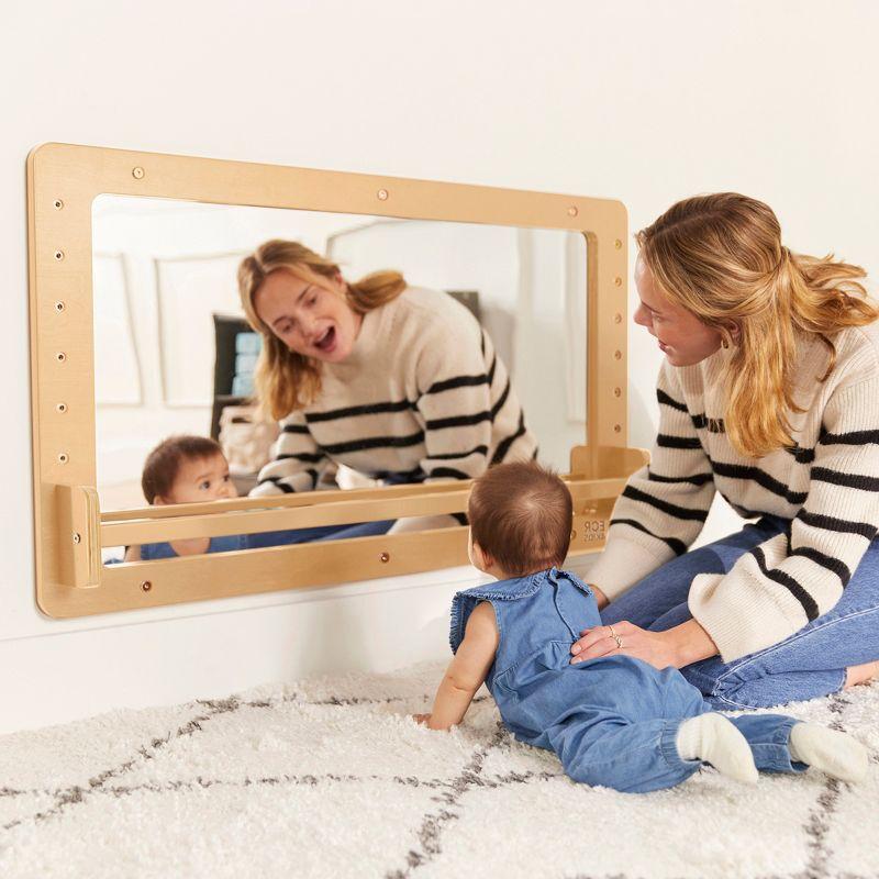 ECR4Kids Wall-Mounted Coordination Mirror, Balance Mirror