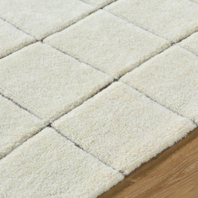 Mark & Day Jeannie 3'6"x5'6" Rectangle Washable Tufted Indoor Area Rugs Ivory
