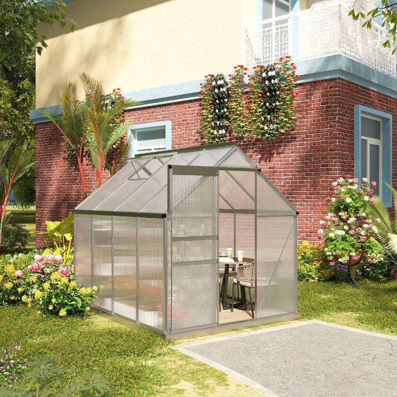 99" W x 74" D Greenhouse