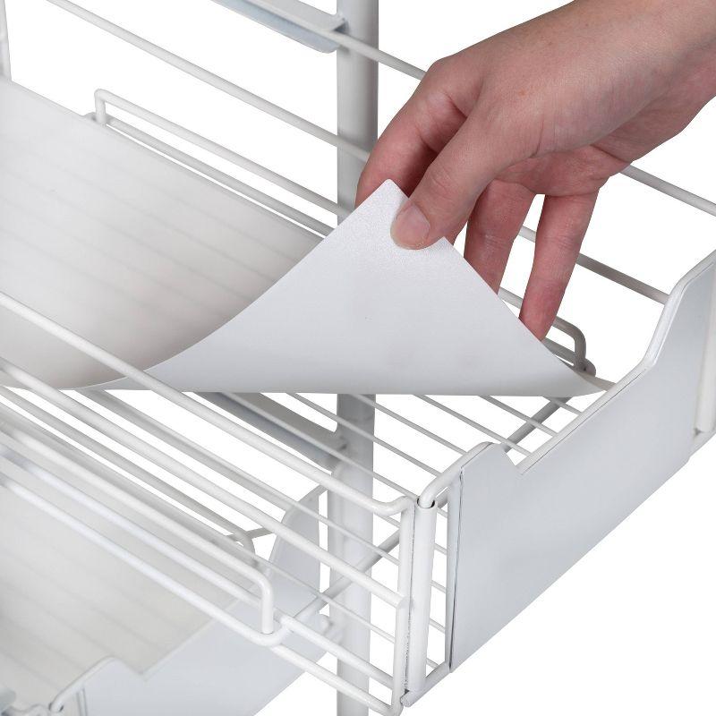 Honey Can Do 33.1'' H x 9.5'' W Utility Cart with Wheels