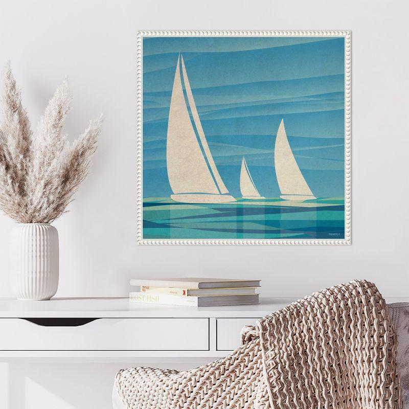 Amanti Art Water Journey I by Dan Meneely Framed Canvas Wall Art