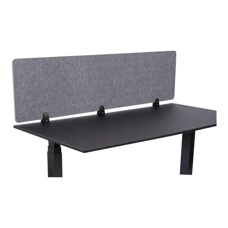 Stand Up Desk Store Fabric 1 Panel Desk Partition