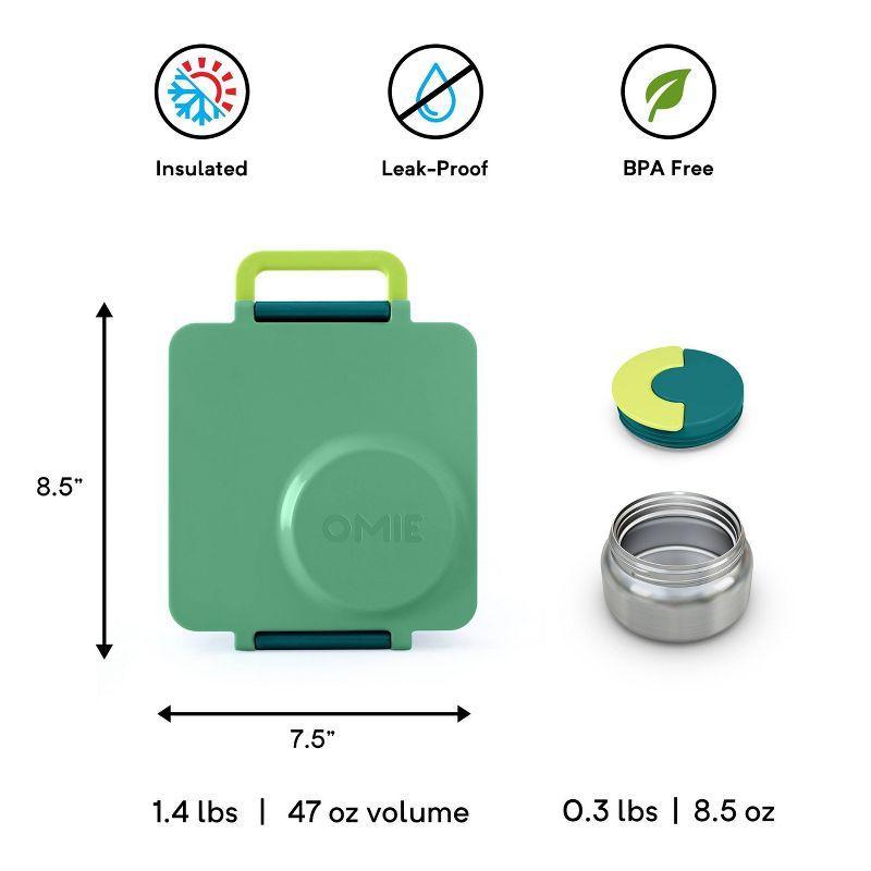 Green Meadow Insulated Stainless Steel Bento Lunch Box