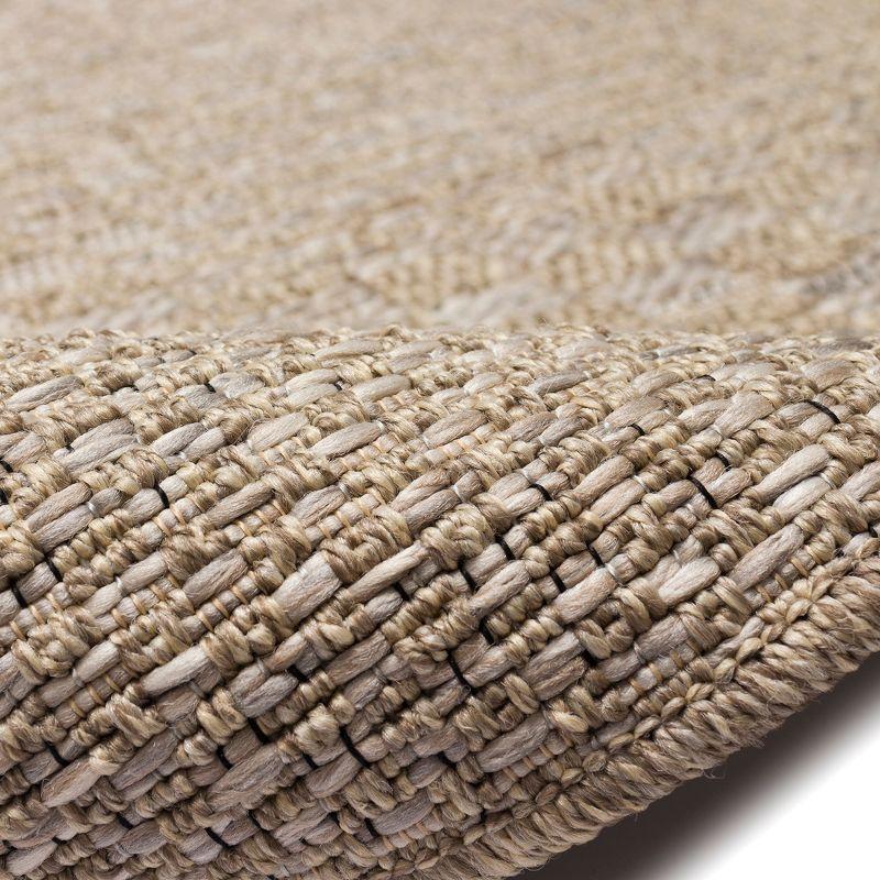 Liora Manne Orly Patchwork Indoor/Outdoor Rug Natural 3'3" x 4'11"