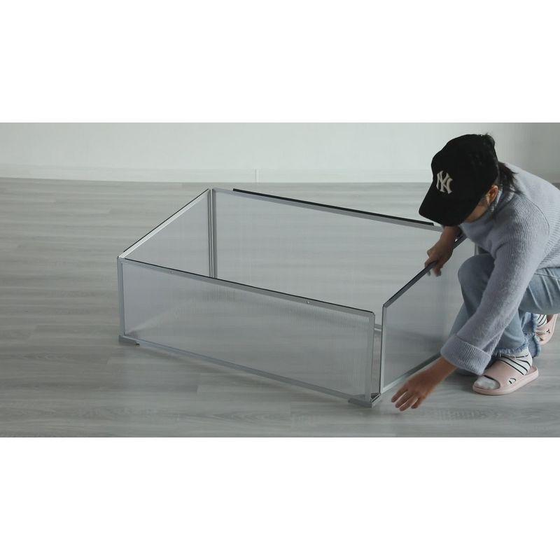 Gardenised 39.37" W x 39.37" D Mini Greenhouse