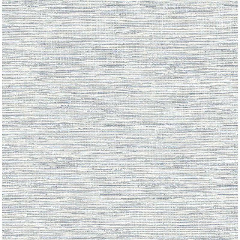 Dove Grey Faux Grasscloth Peel and Stick Wallpaper