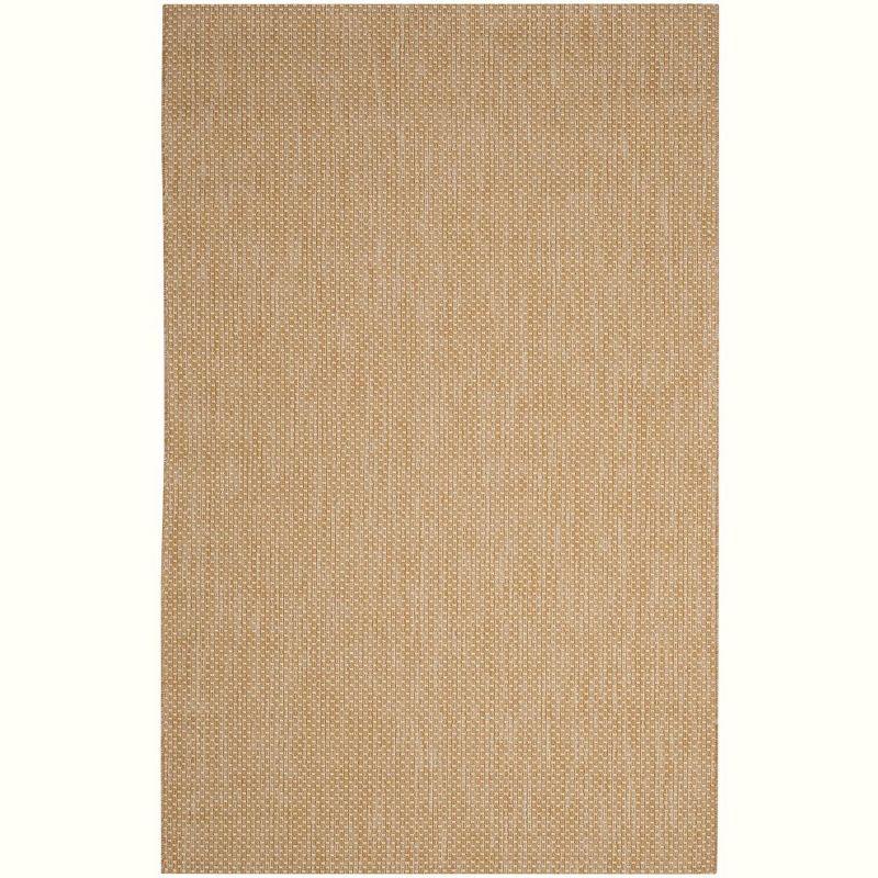Courtyard CY8521 Power Loomed Indoor/Outdoor Area Rug - Natural/Cream - 5'3"x7'7" - Safavieh.