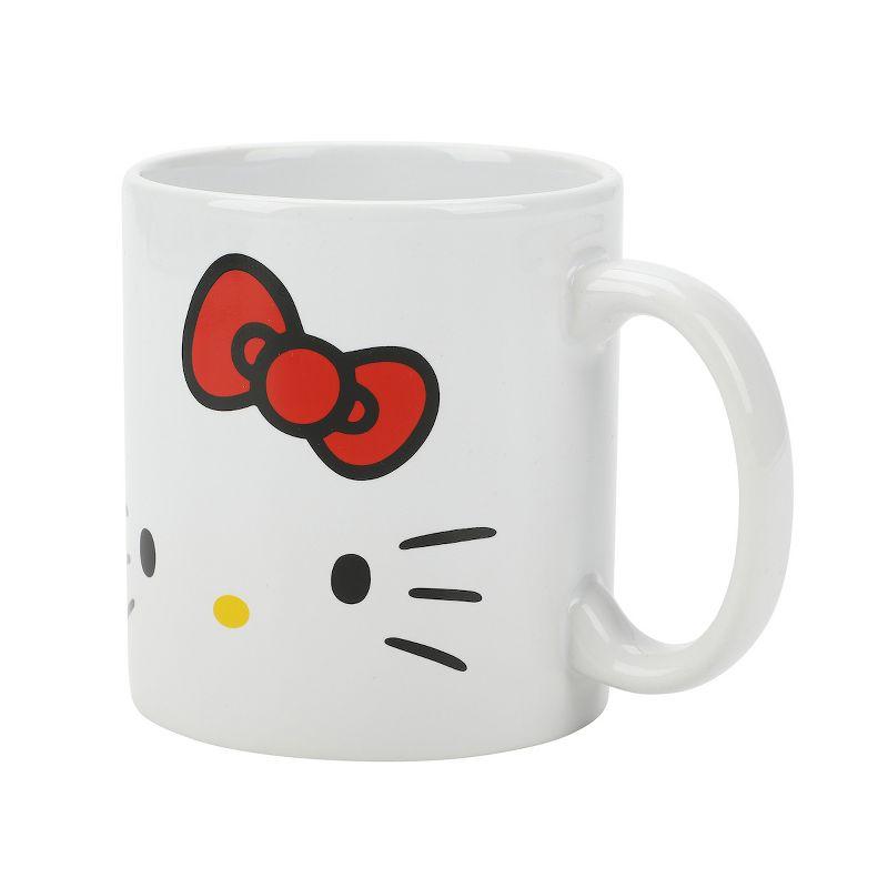 Hello Kitty White Ceramic 16 Oz. Mug