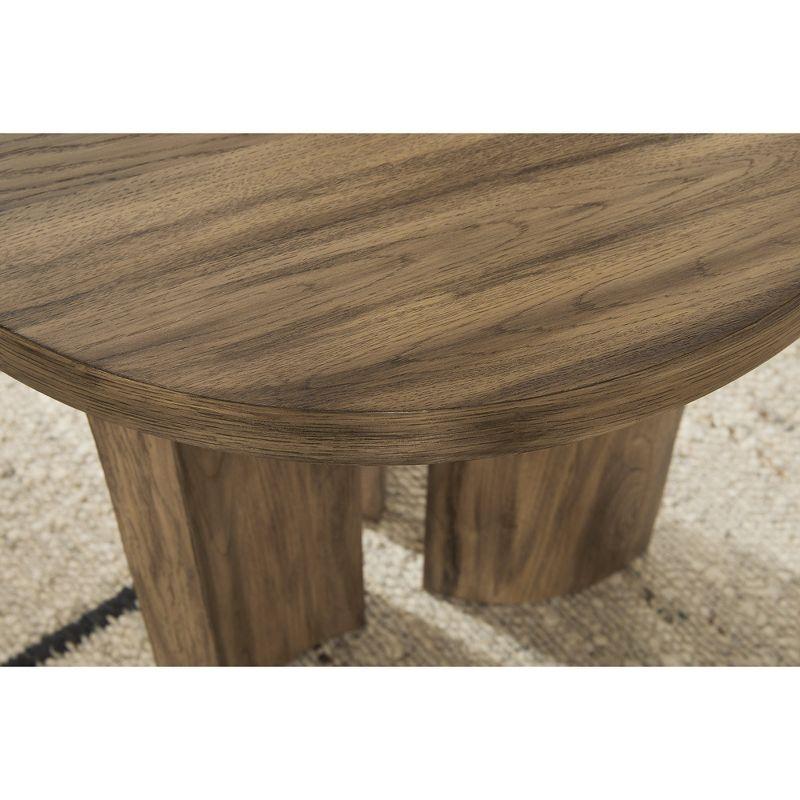 Signature Design by Ashley Austanny End Table, Warm Brown