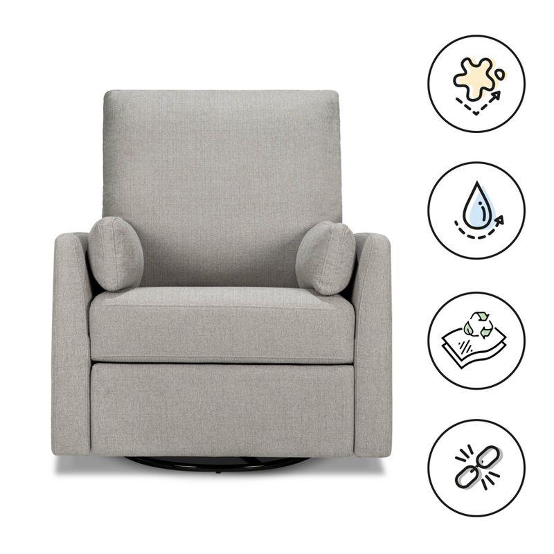 Ethan Swivel Recliner in Performance Fabric