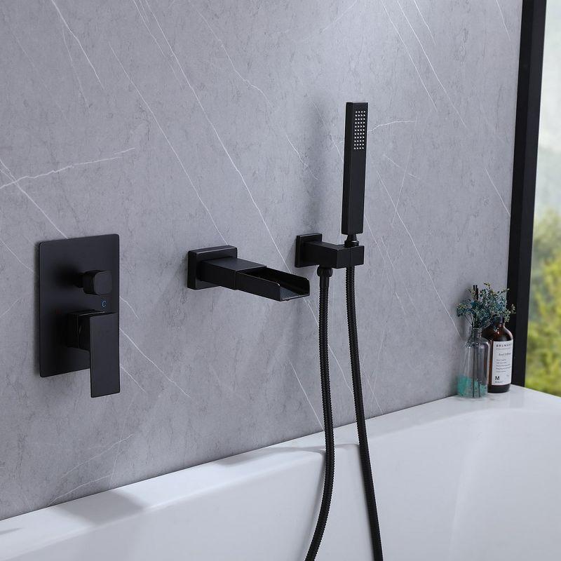 Wall Tub Filler with Diverter