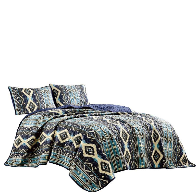 Irish Chain Coverlet Set