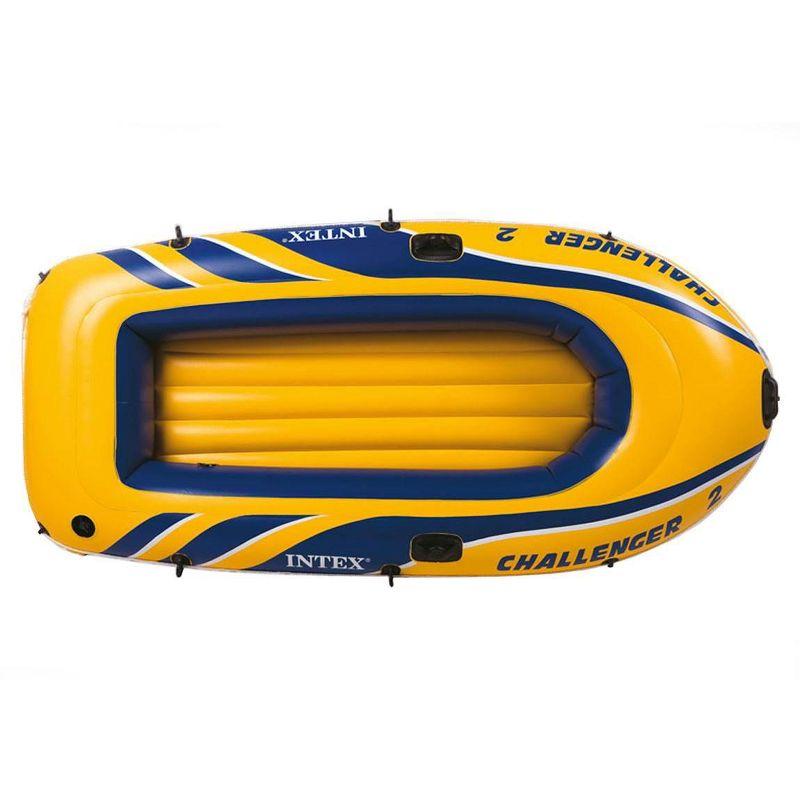 Intex Challenger 2 Inflatable Boat Set With Pump And Oars | 68367EP
