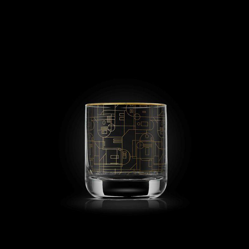 JoyJolt Star Wars 10oz. Whiskey Glass Set