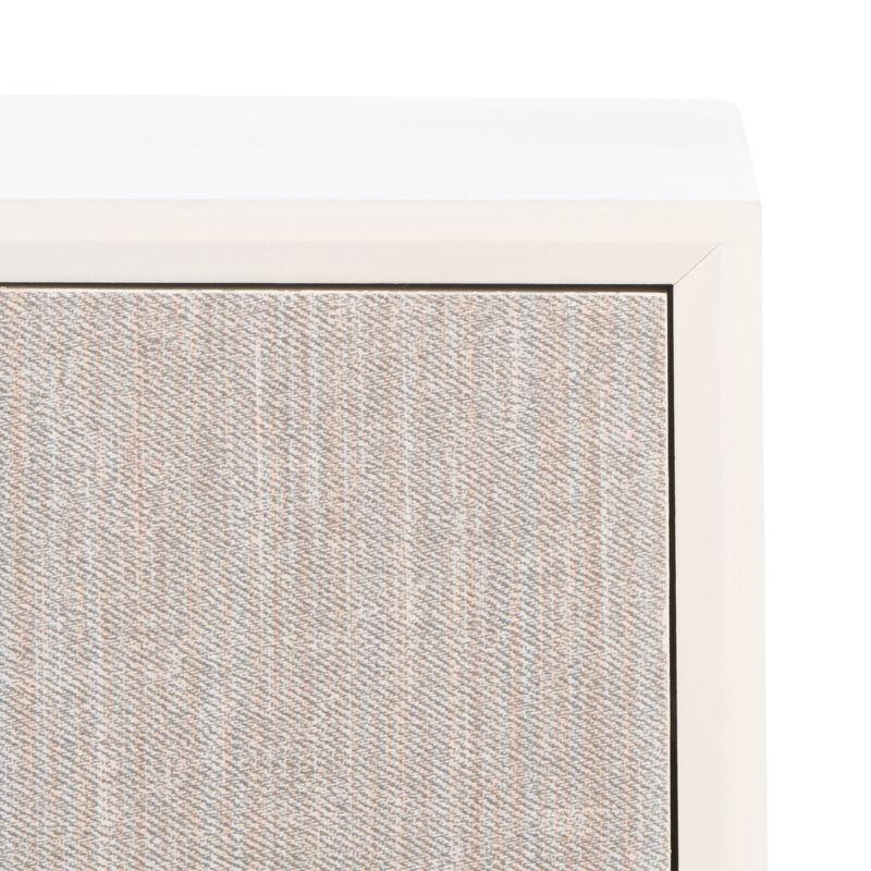 Estella 1 Drawerwith Accent Table - White - Safavieh.