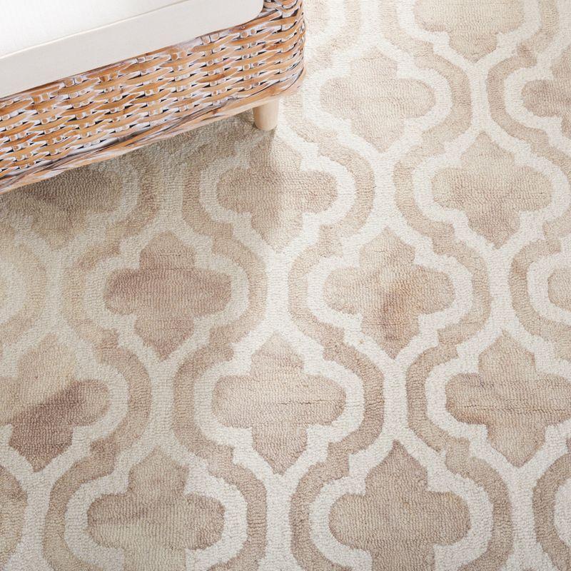 Dip Dye DDY537 Hand Tufted Indoor Accent Rug - Beige/Ivory - 3'x5' - Safavieh