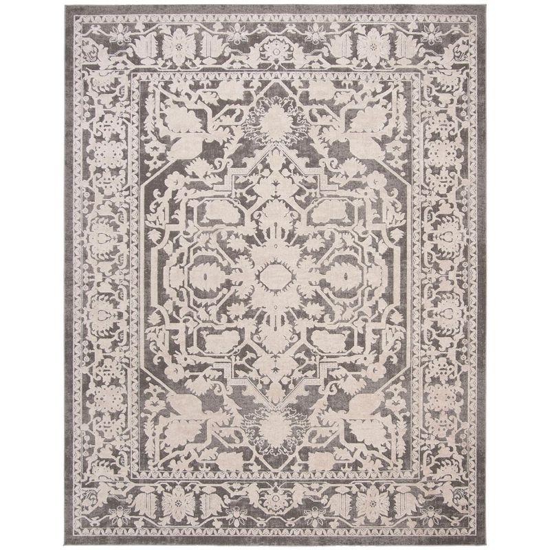 Reflection RFT665 Power Loomed Indoor Area Rug - Dark Grey/Cream - 8'x10' - Safavieh.