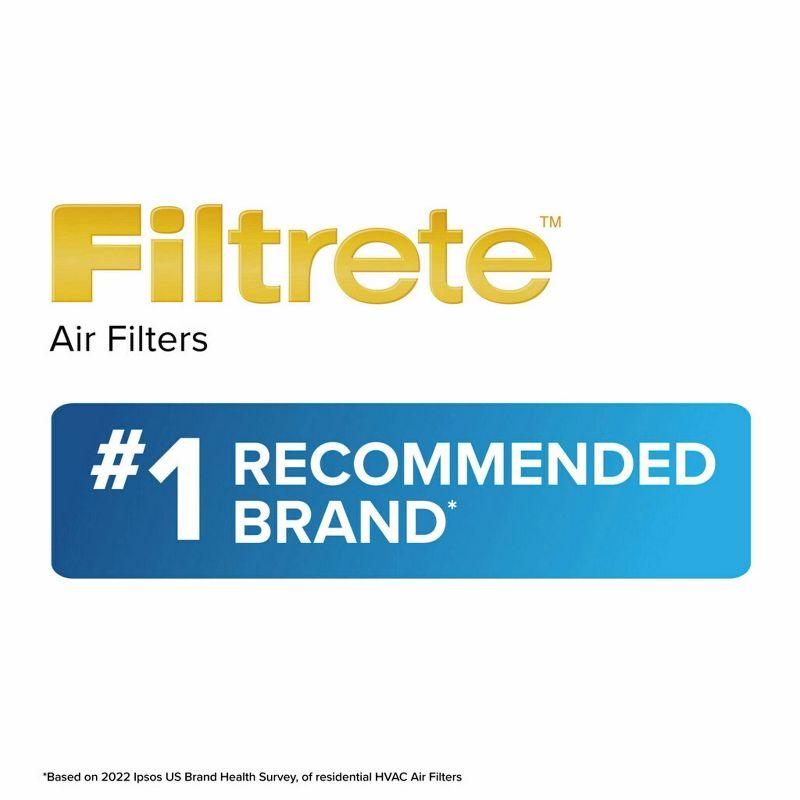 Filtrete 12x12x1 Allergen Bacteria and Virus Air Filter 1500 MPR: Electrostatic Furnace Filter, MERV 12, 3-Month Use