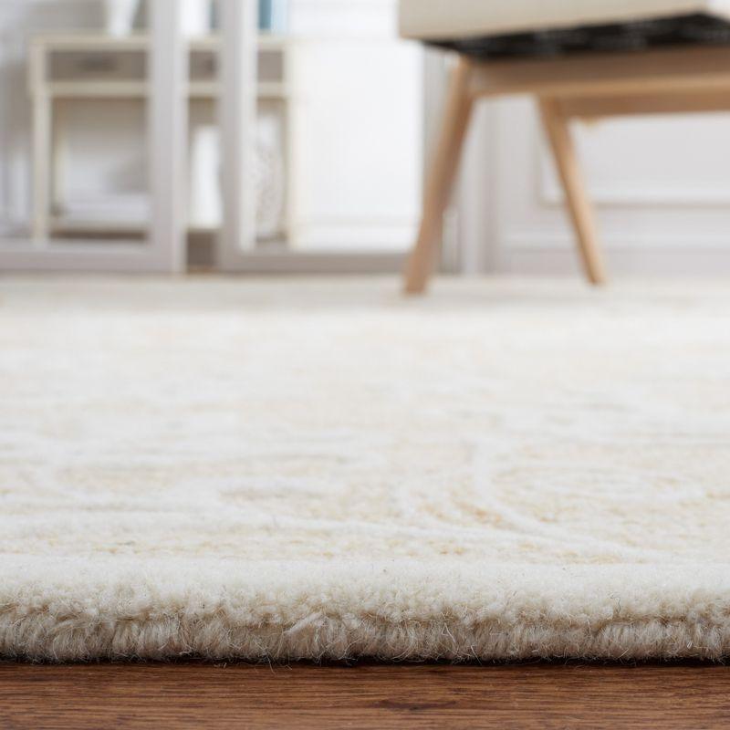 Metro MET853 Hand Tufted Indoor Accent Rug - Gold/Ivory - 3'x5' - Safavieh