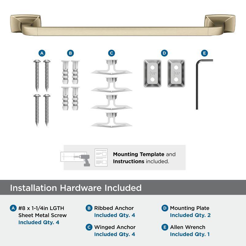 Highland Ridge 20.87" Wall Mounted Towel Bar