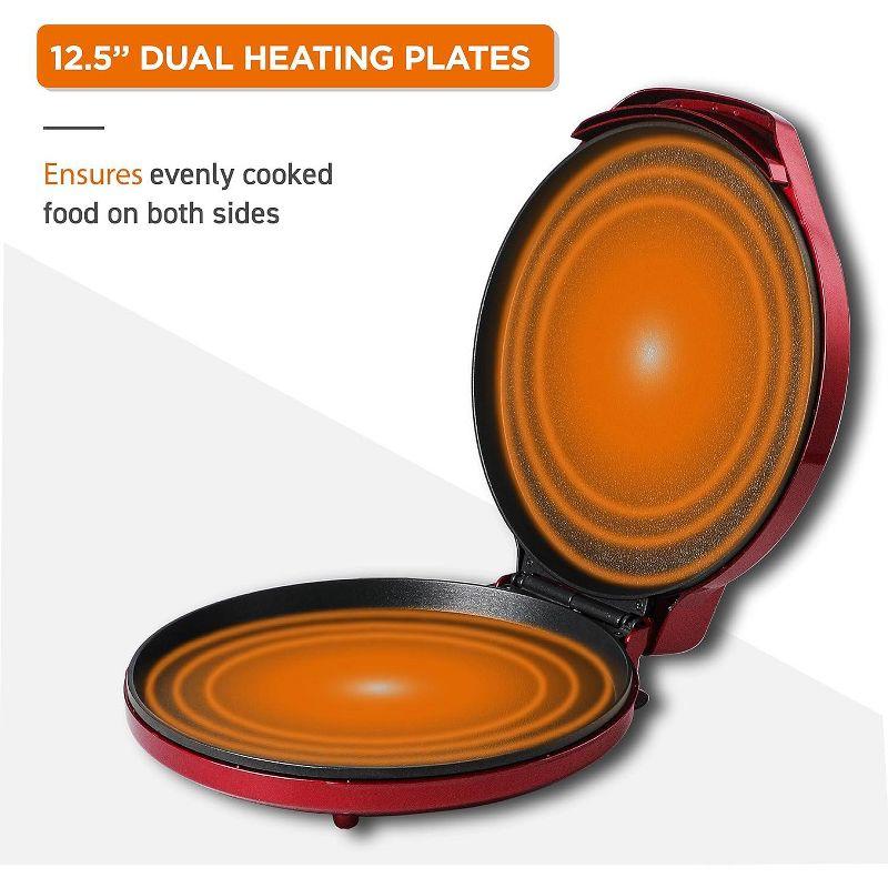 Betty Crocker Betty Crocker Pizza Maker, Countertop Pizza Maker for Home