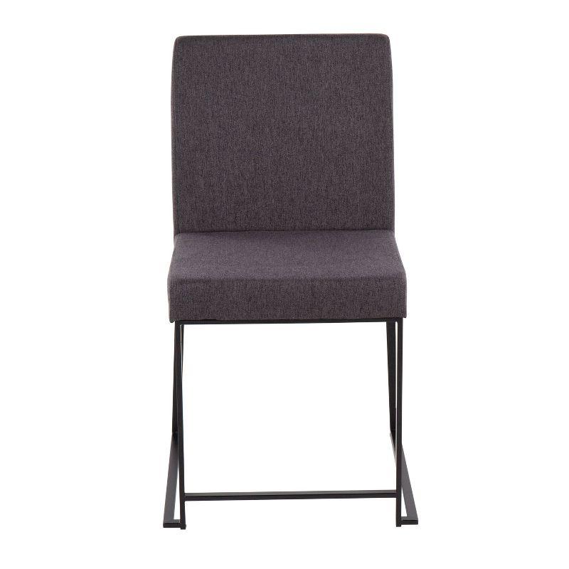 Set of 2 High Back Fuji Dining Chairs