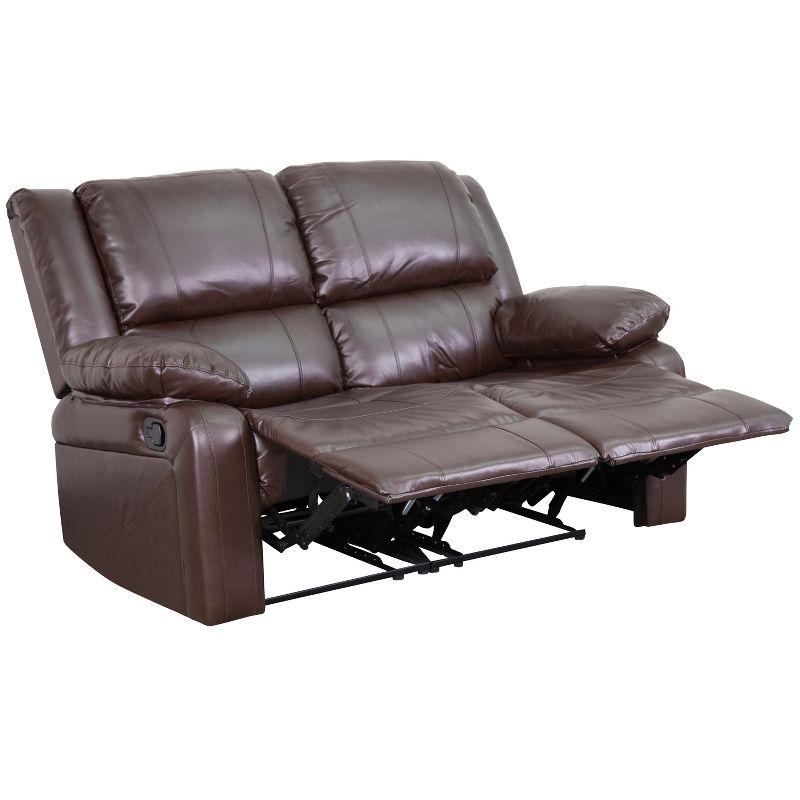 Flash Furniture Harmony Series Loveseat with Two Built-In Recliners