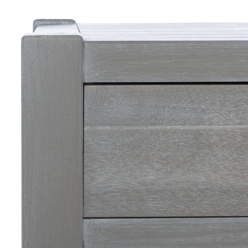 Filbert 2 Drawer Console Table - White Washed Grey - Safavieh