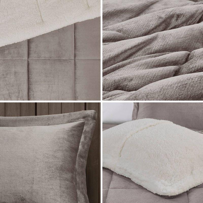 Woolrich Woolrich Alton Plush to Sherpa Down Alternative Comforter Set