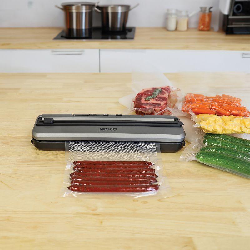 NESCO® 100-Watt Compact Vacuum Sealer, VS-74S in Silver