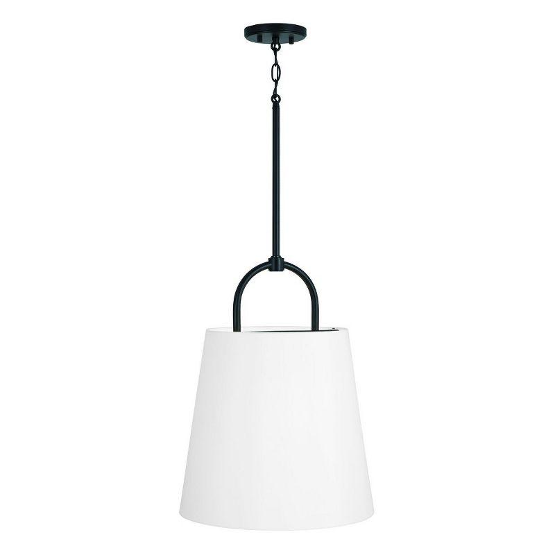 Capital Lighting Brody 1 - Light Pendant in  Matte Black