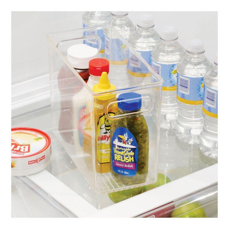 mDesign mDesign Plastic Kitchen Pantry Storage Organizer Container Bin