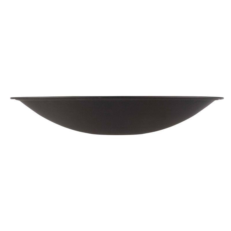 Pure Garden Fire Bowl - 24in Firepit Insert for DIY Fire Ring or Replacement - High Temp Finish Fire Pit Bowl - Fire Pits for Outside Wood Burning by Pure Garden