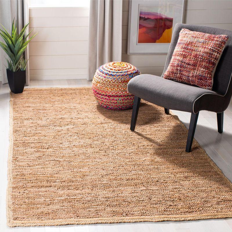 Cape Cod CAP901 Woven Indoor Area Rug - Camel/Natural - 5'x8' - Safavieh
