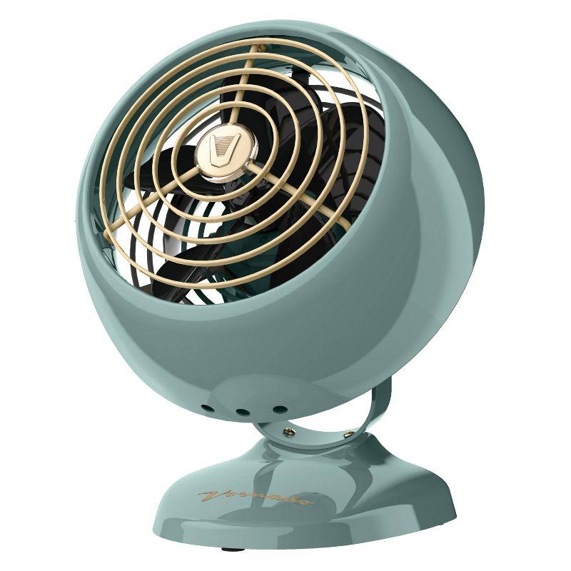 Vornado Mini Classic 2-Speed Green Air Circulator Desk Fan